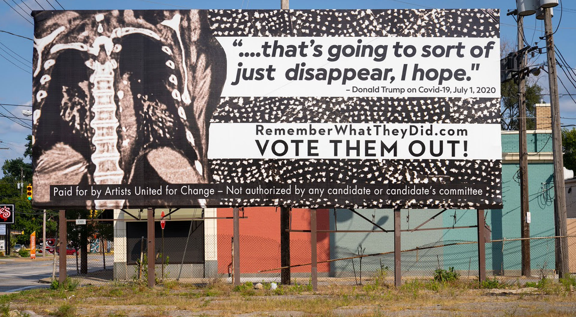 Voter Them Out Billboard
