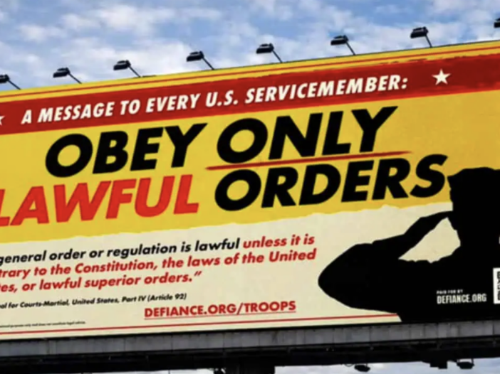 Obey Only Lawful Orders
